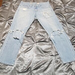 Piper Crop Slouchy Slim Crop Jeans